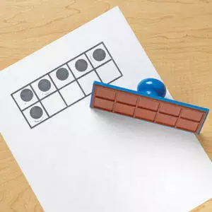 Ten-Frame Stamp Learning Resources