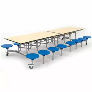 Mesa plegable escolar 16 asientos