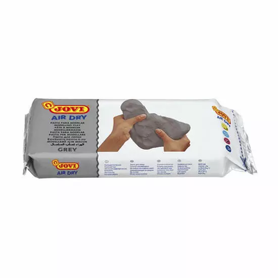 AIR DRY CLAY Pasta para modelar endurecible al aire 500 g Gris