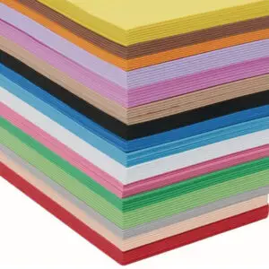 Pack de Hojas Goma EVA Colores - 100 Hojas Colorations