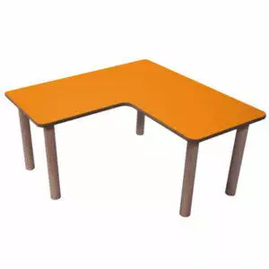 mesa madera para guarderias