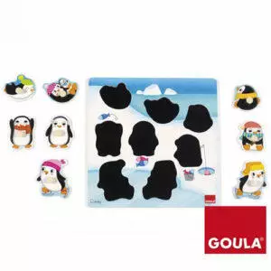 Puzzle pinguinos posiciones Goula