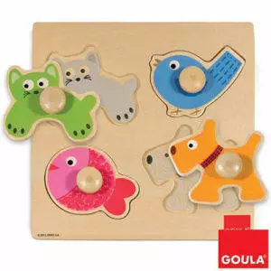 Puzzle animales domésticos Goula
