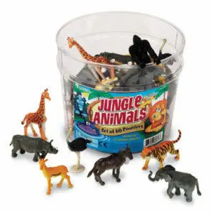 Contar animales de la jungla