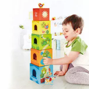 Puzzle Espejos Montessori - Hape - Tienda Eco Bebé