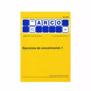 cuaderno Mini Arco: Ejercicios de concentración 1 | Mini Arco: Ejercicios de concentración 1