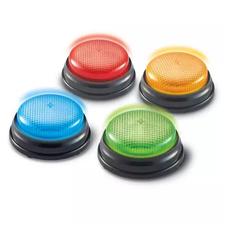 Pack pulsadores luminosos de respuesta - Piensa en Competencias