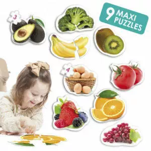 Maxi puzzle alimentos sanos