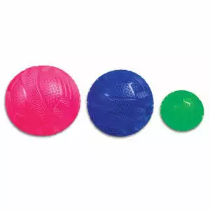 pelotas en PVC con relieve
