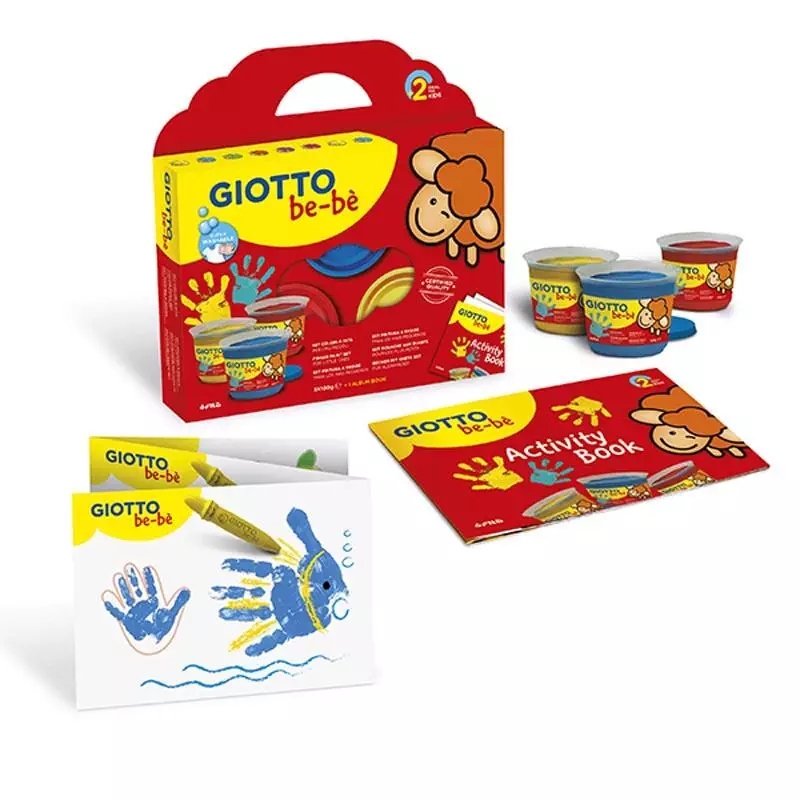 Giotto Be-Bè Pintura de Dedos 4x150 gr Giotto en Infanity