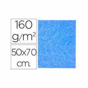 Fieltro liderpapel 50x70cm azul claro 160g/m2 Liderpapel