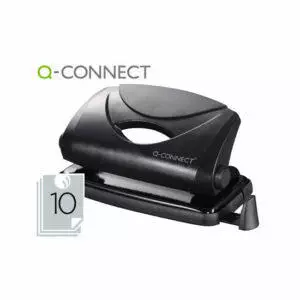 Taladradora Papel Q-Connect Kf01233 - Capacidad 10 Hojas