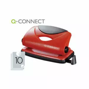 Taladradora Papel Q-Connect Kf02154 - Capacidad 10 Hojas