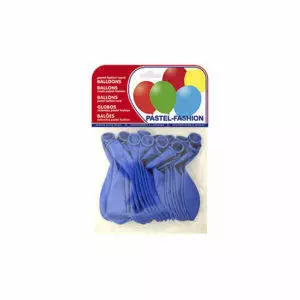 Globos Pastel Azul Medio Bolsa de 20 Unidades