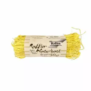 Rafia Natural Lemon Yellow