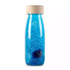 Botella Sensorial Petit Boum Float Azul