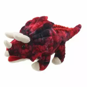 Baby Triceratops Rojo